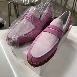 Marc Nolan Pink Suede Loafers 14
NEW in box